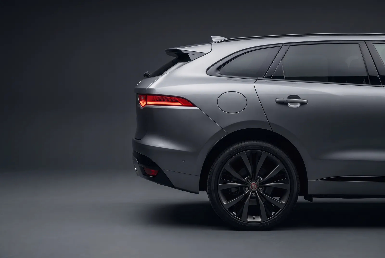 Detail van een Jaguar F-Pace